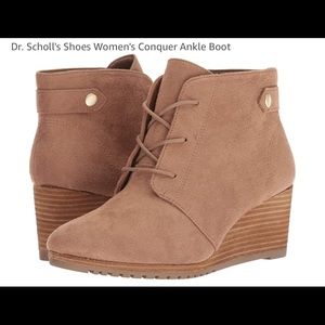 Dr Scholls foam wedge boots
